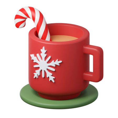 Christmas Drink  3D Icon