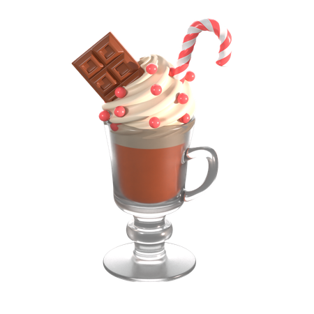 Christmas Drink  3D Icon