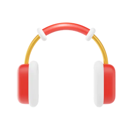 Christmas Earmuffs  3D Icon