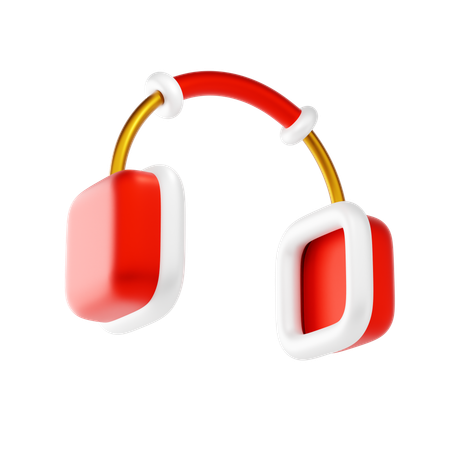 Christmas Earmuffs  3D Icon