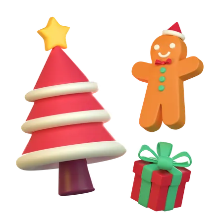 Christmas Festival  3D Icon