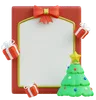 Christmas Frame With A Festive Touch