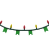 christmas garland 3d images