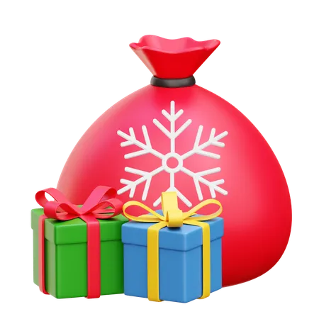 Christmas Gift  3D Icon