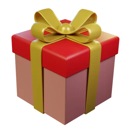 Christmas Gift Surprise 3D Icon