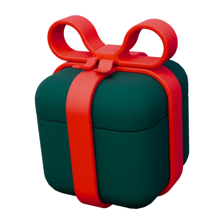 Christmas Gift Box  3D Icon