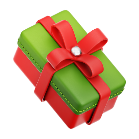 Christmas Gift Box  3D Icon