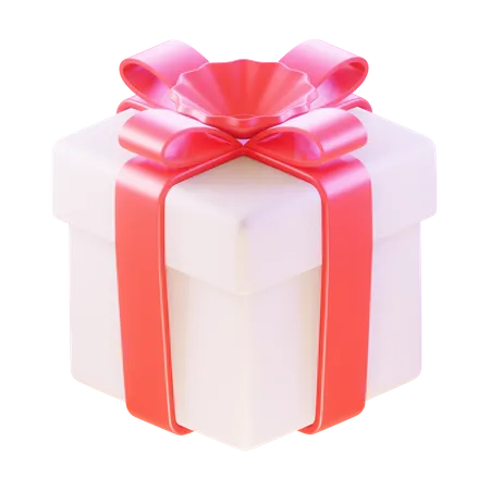 Christmas Gift Box  3D Icon