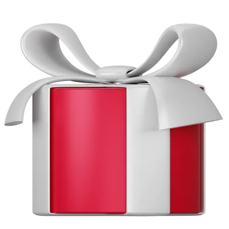 Christmas Gift Box  3D Icon