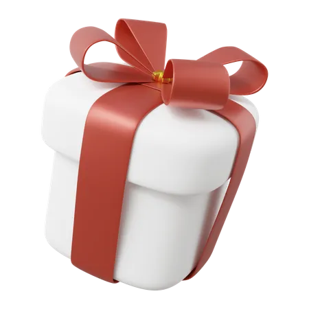 Christmas Gift Box  3D Icon