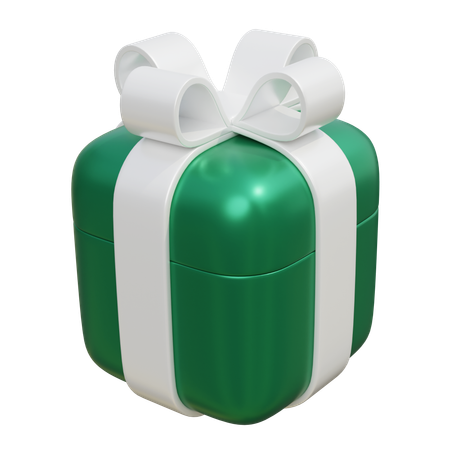 Christmas Gift Box  3D Icon