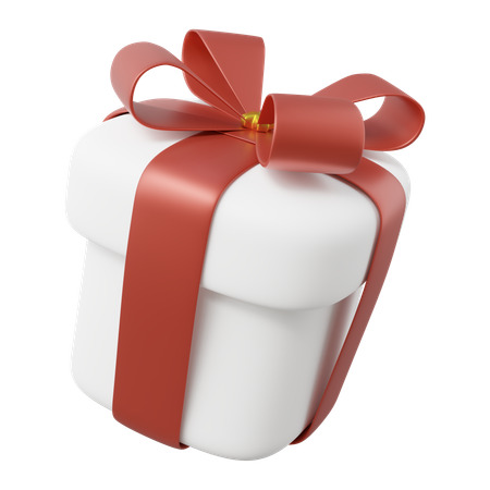 Christmas Gift Box  3D Icon