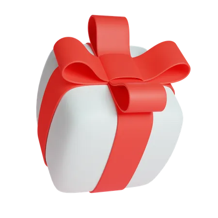 Christmas gift box 3D Icon