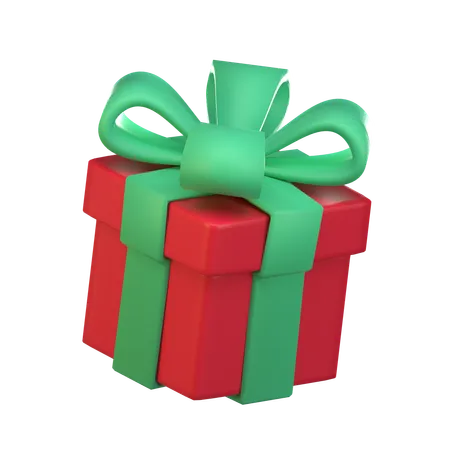 3 D Christmas Gifts Icon 3D Icon