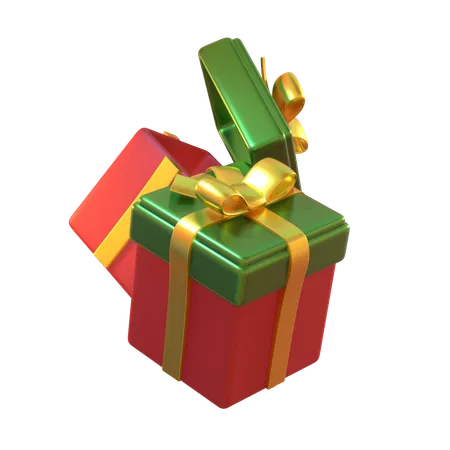 Surprising 3 D Christmas Duo Gifts Festive Icon 3D Icon