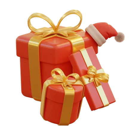 Christmas Gifts  3D Icon