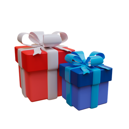 Christmas Gifts  3D Icon