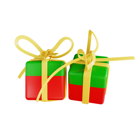 Christmas Gifts  3D Icon