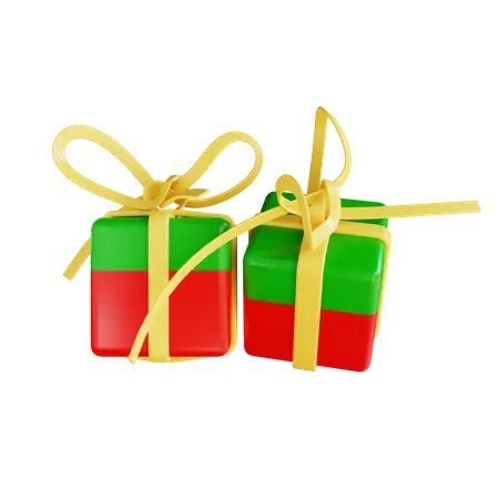 Christmas Gifts  3D Icon