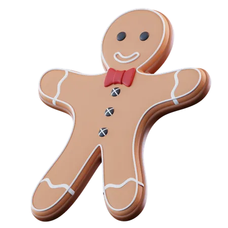 Christmas Gingerbread  3D Icon