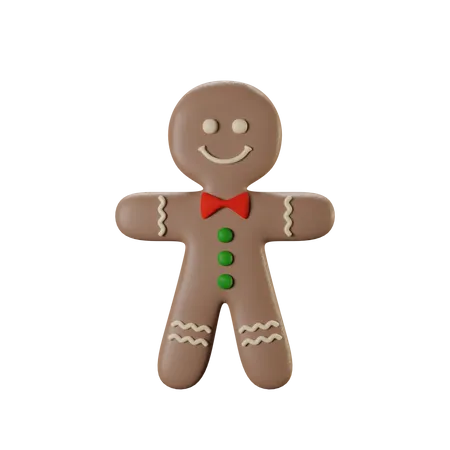 Christmas Gingerbread  3D Icon