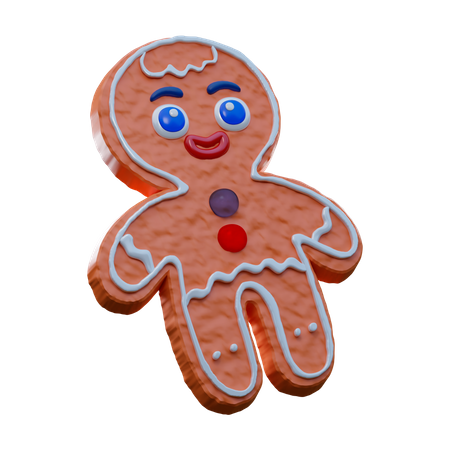 Christmas Gingerbread  3D Illustration