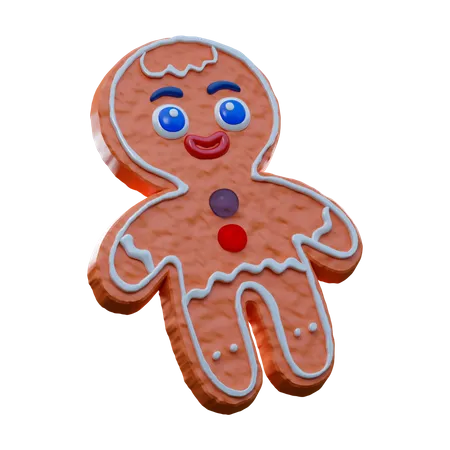 Christmas Gingerbread  3D Illustration