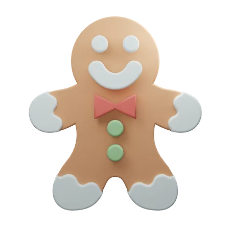 Christmas Gingerbread  3D Illustration