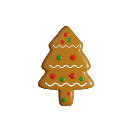 Christmas Gingerbread  3D Icon