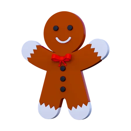 Christmas Gingerbread  3D Icon