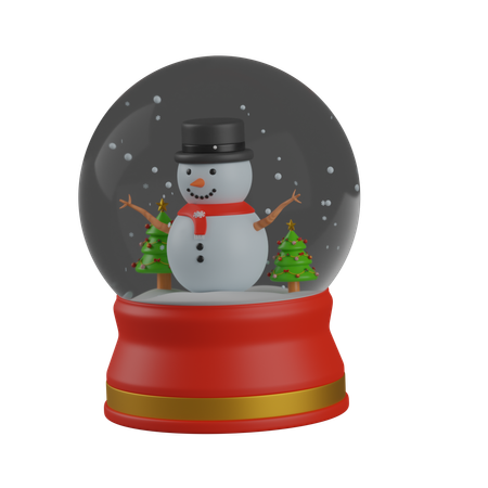Christmas globe  3D Icon