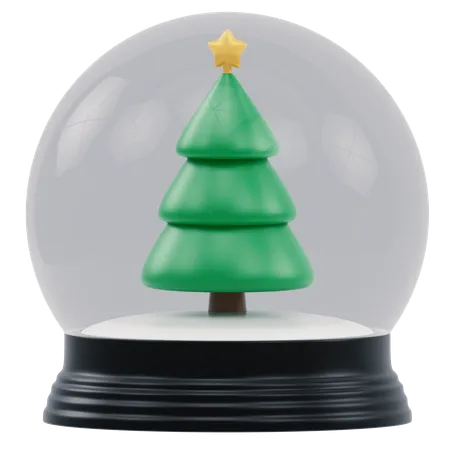 Christmas Globe  3D Icon