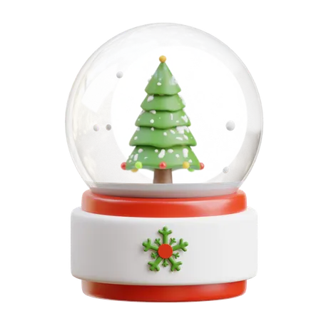 Christmas globe  3D Icon