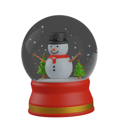 Christmas globe  3D Icon