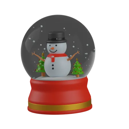 Christmas globe  3D Icon