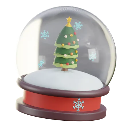 Christmas Globe  3D Icon