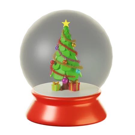 Christmas Globe  3D Icon