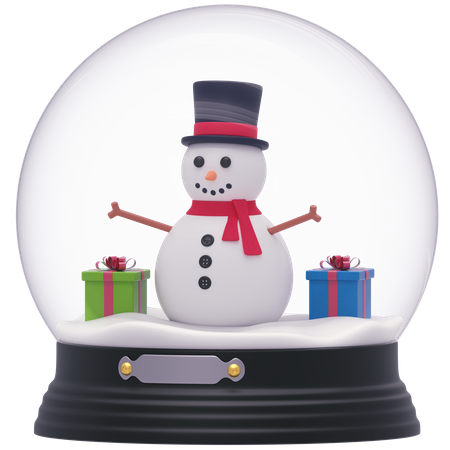 Christmas Globe  3D Icon