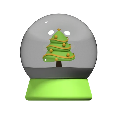 Christmas Globe 3D Icon