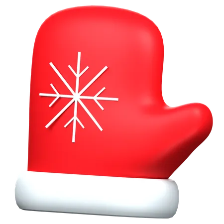 Christmas Glove 3 D Icon Illustration 3D Icon