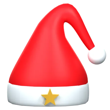 Christmas Hat 3 D Icon Illustration 3D Icon