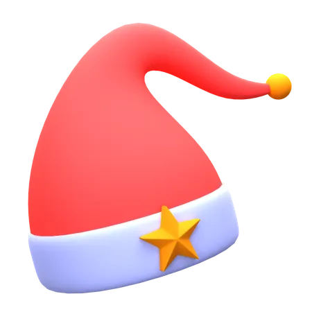 Christmas Hat 3 D Illustration Christmas 3 D Icon Pack 3D Icon
