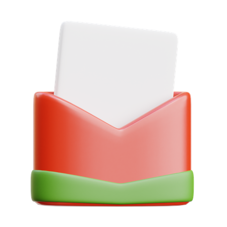 Christmas invitation  3D Icon