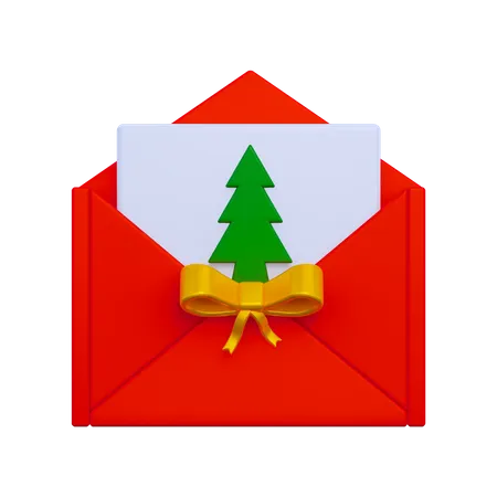 Christmas Invitation  3D Icon