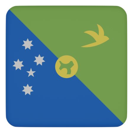 Christmas Island  3D Icon