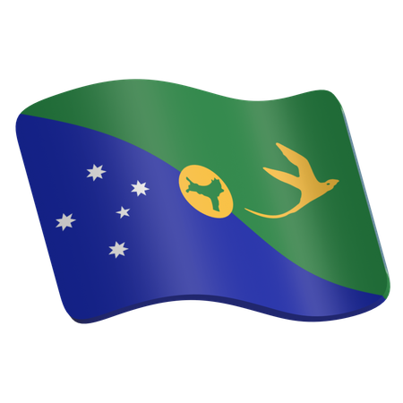 Christmas Island  3D Icon