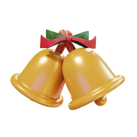 Christmas Jingle Bell  3D Illustration