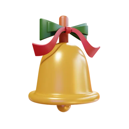 Premium Christmas Jingle Bell 3D Illustration download in PNG, OBJ or Blend  format