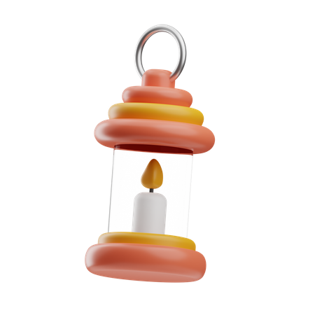 Christmas Lantern  3D Icon