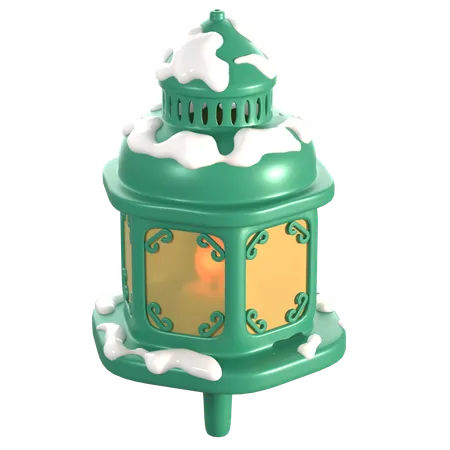 Christmas Lantern  3D Icon